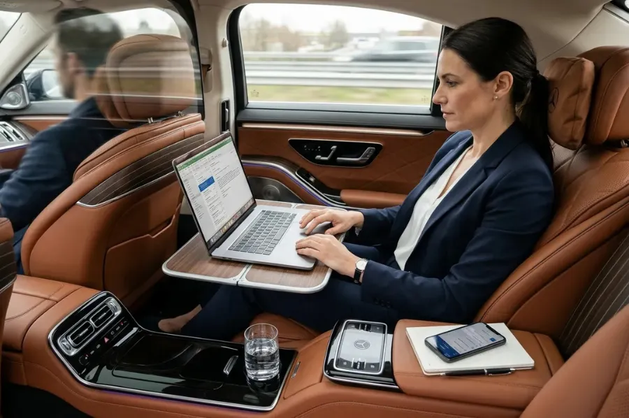 Dependable corporate chauffeur service vehicle