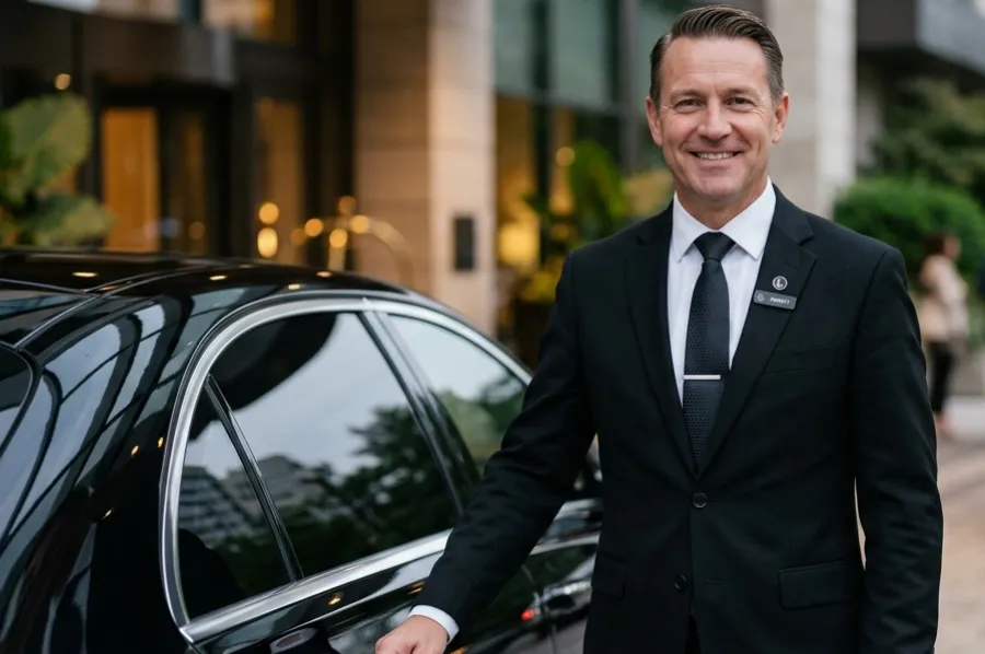 Book corporate chauffeur service