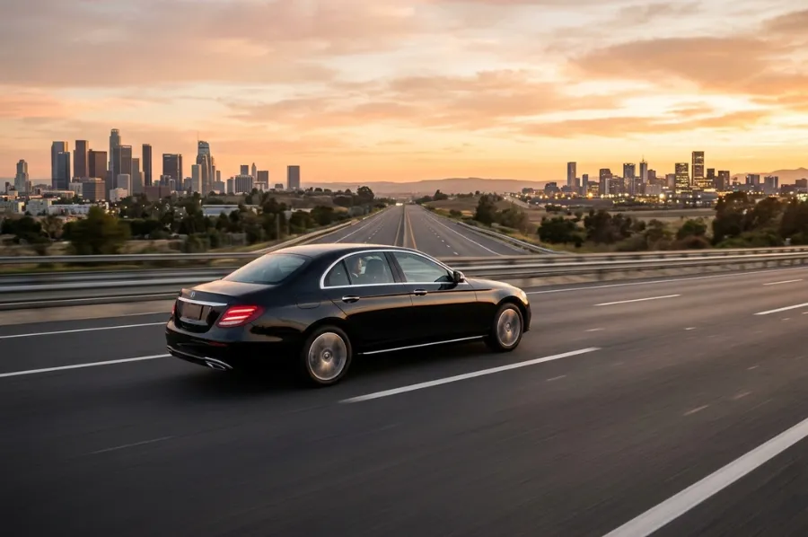 City-to-city private driver service SUV