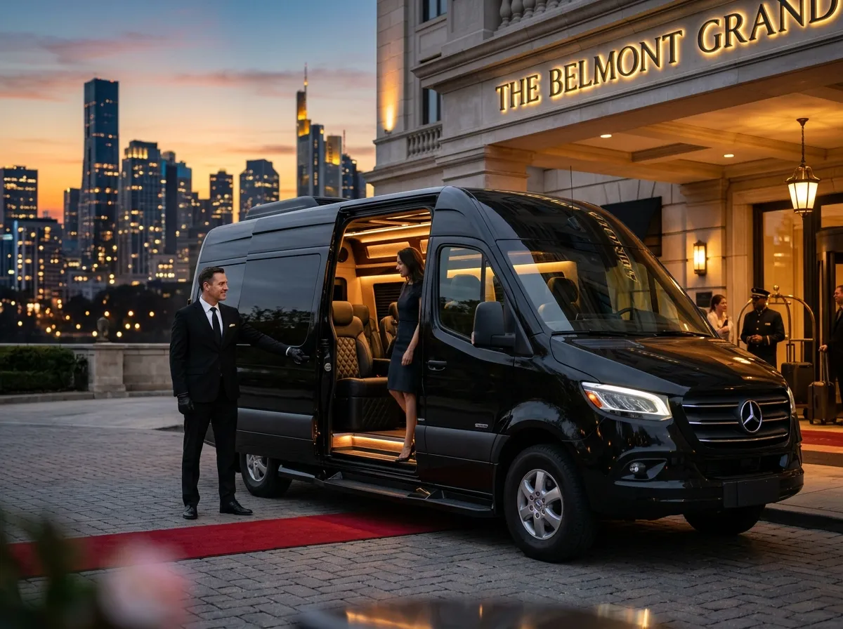 Comfortable private limousine service