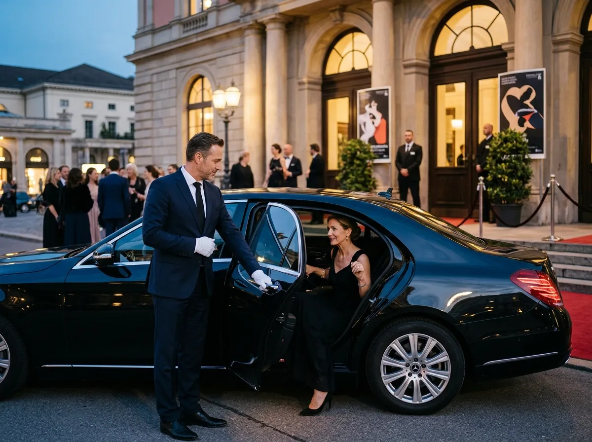 Comfortable vehicle for event transportation