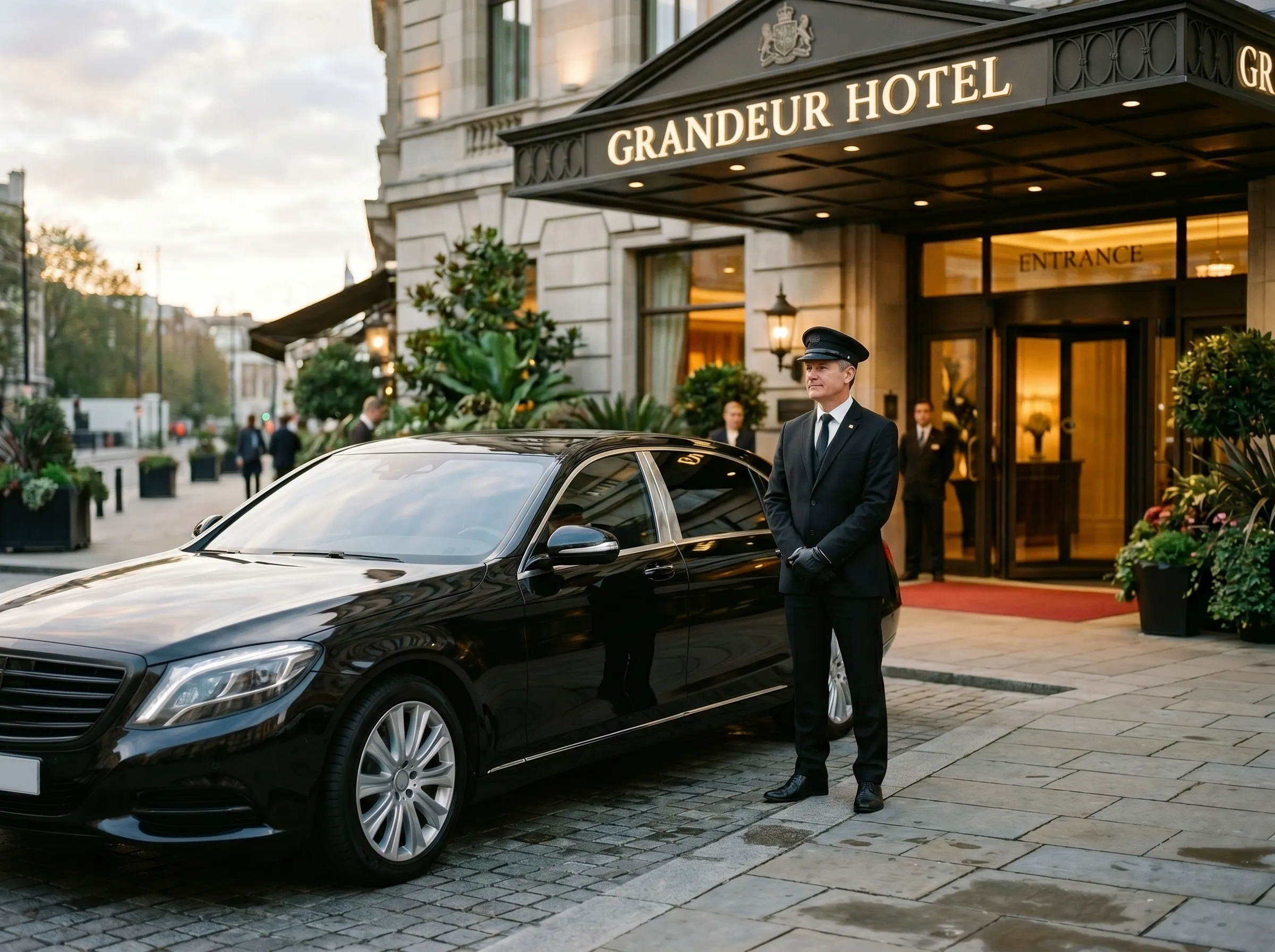 Premium limousine rental service