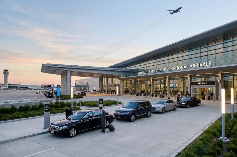 Airport chauffeur booking service